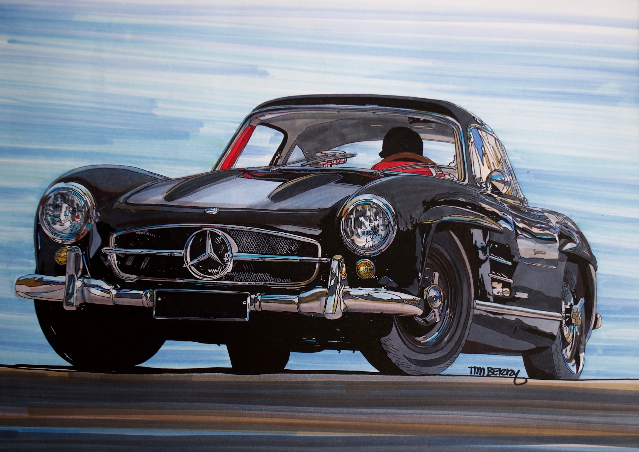 Car Artwork – Tim Berry Motorsports Art